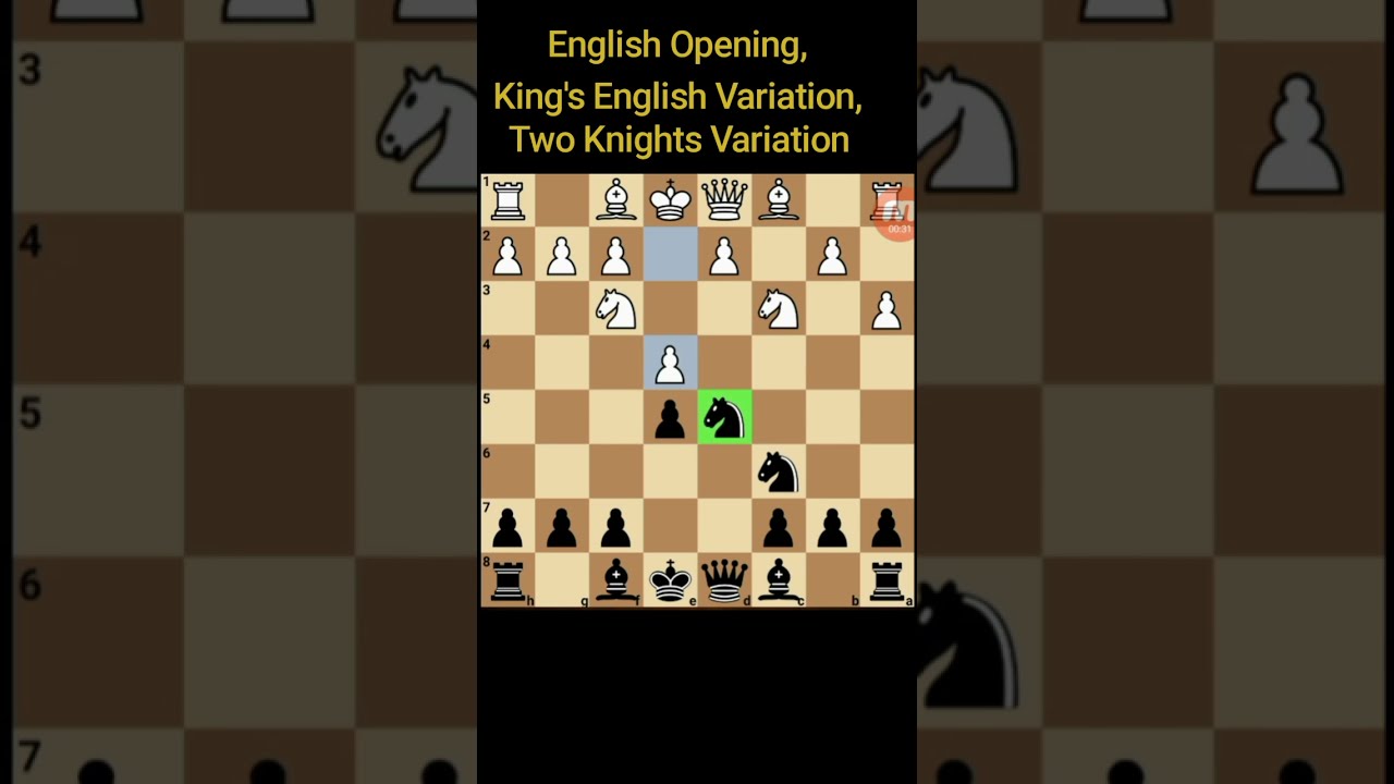 English Opening, King's English Variation, Two Knights Variation A22 